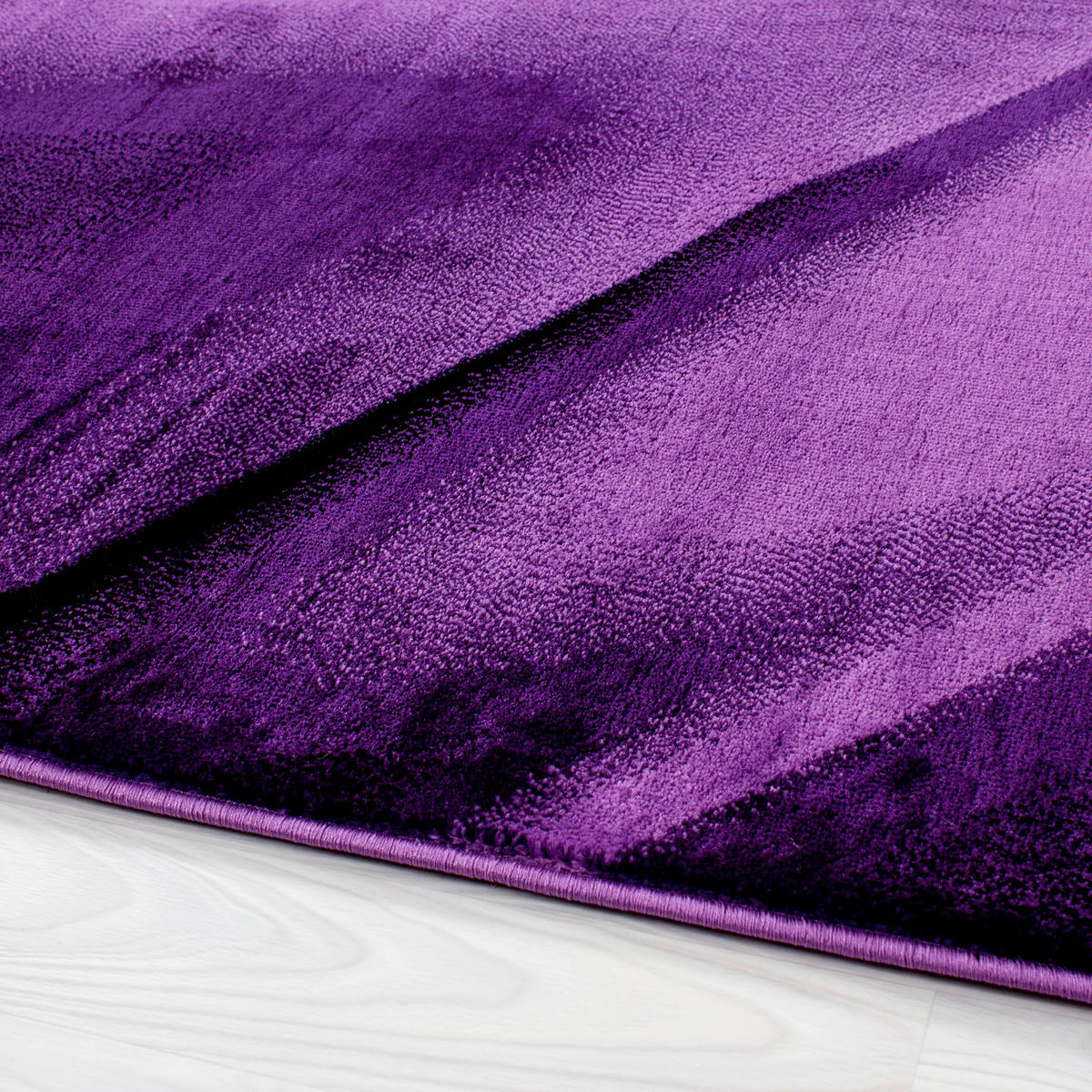 Ayyildiz Teppich MIAMI violett B/L: ca. 80x150 cm MIAMI - violett (80,00/150,00cm) - Ayyildiz