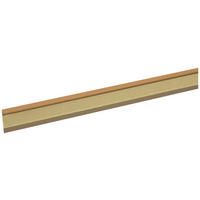 Einklebeleiste beige B/H/L: ca. 1,3x5x250 cm Einklebeleiste 50mm beige - beige (250,00/1,30/5,00cm)