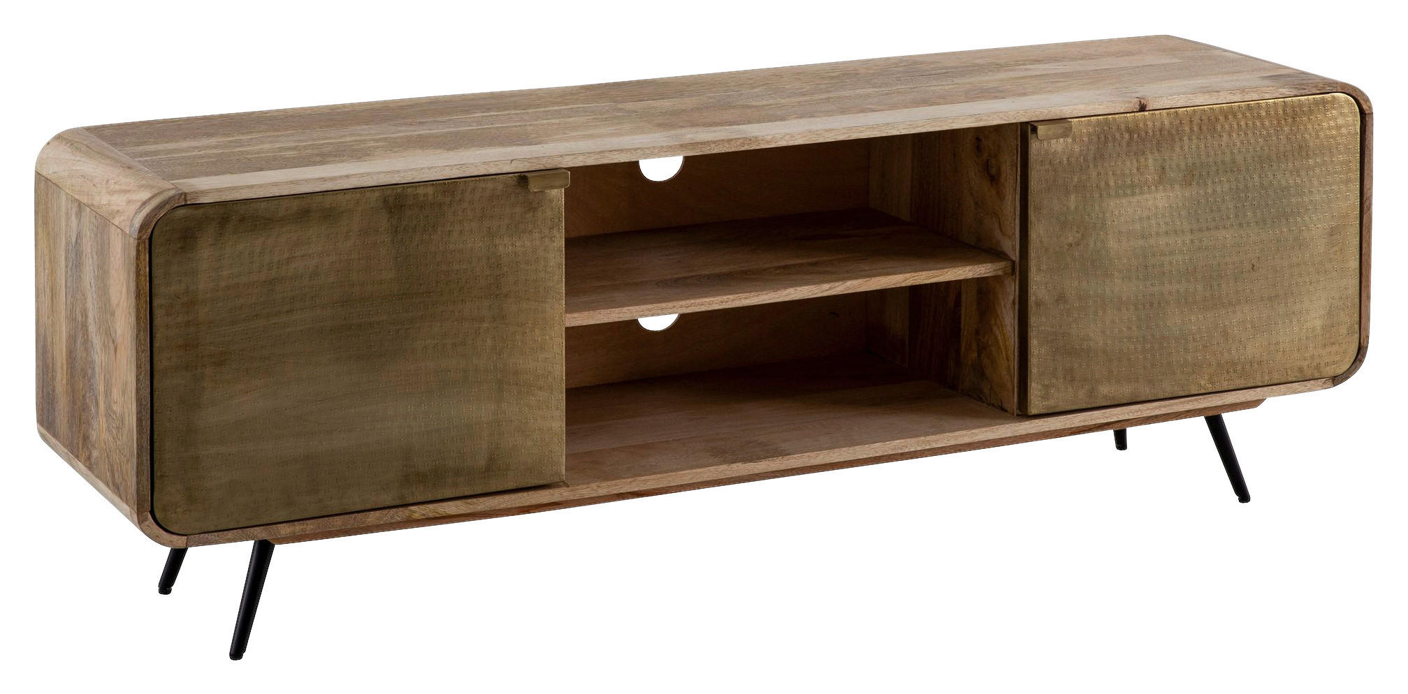 Lowboard natur B/H/T: ca. 160x55x41 cm TV & Lowboard - natur (160,00/55,00/41,00cm) - Wohnling