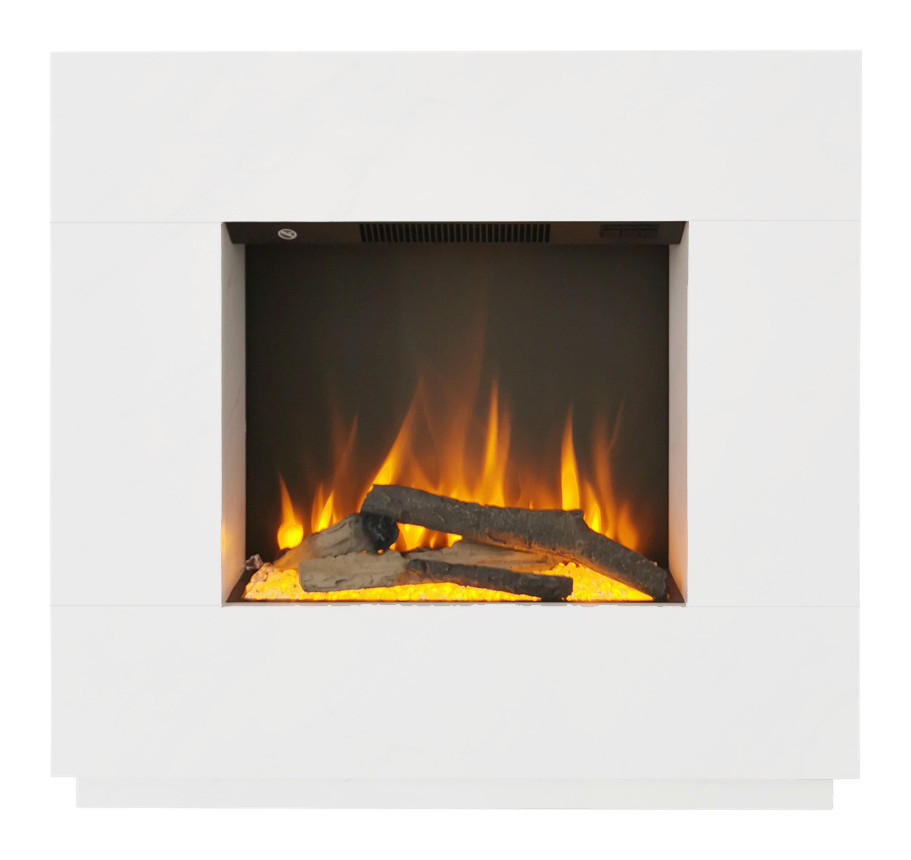BHP Elektrischer-Kamin ESPEN BG00752 weiß MDF B/H/T: ca. 80x76x26 cm ca. 1500 W Elektrokamin BG00752 - weiß (80,00/76,00/26,00cm) - BHP