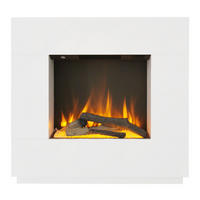BHP Elektrischer-Kamin ESPEN BG00752 weiß MDF B/H/T: ca. 80x76x26 cm ca. 1500 W Elektrokamin BG00752 - weiß (80,00/76,00/26,00cm) - BHP