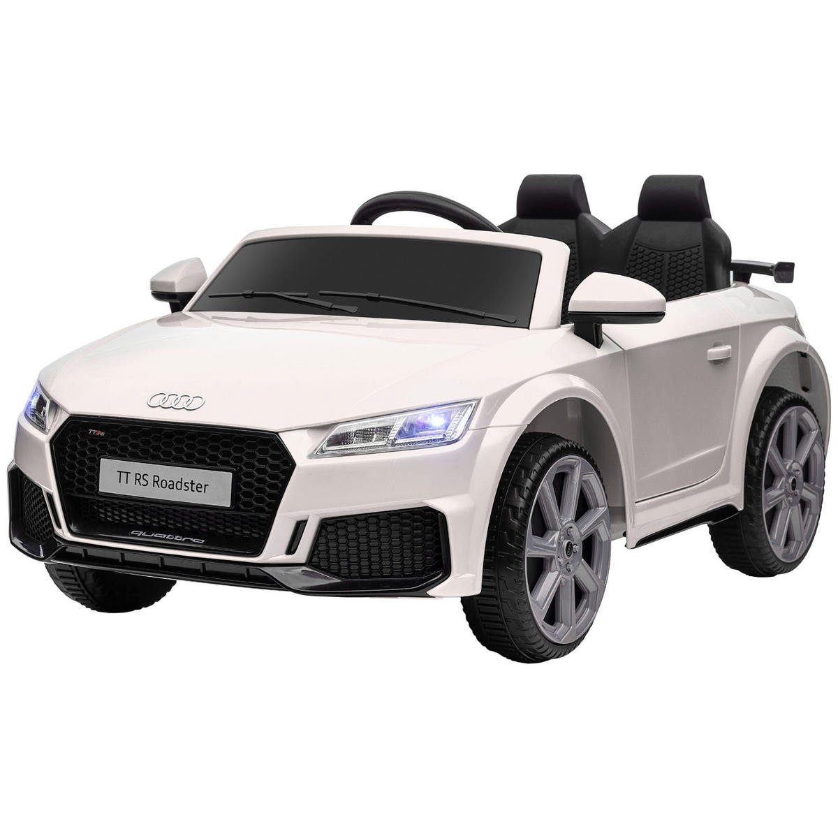 HOMCOM Kinder-Elektroauto weiß B/H/L: ca. 60x44x102 cm Kinder-Elektroauto - weiß (102,00/60,00/44,00cm) - HOMCOM