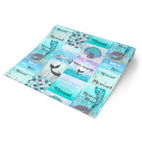 UGEPA Vinyltapete Muscheln blau rosa B/L: ca. 53x1005 cm Vinyltapete_A38101 - blau/rosa (53,00/1005,00cm) - UGEPA