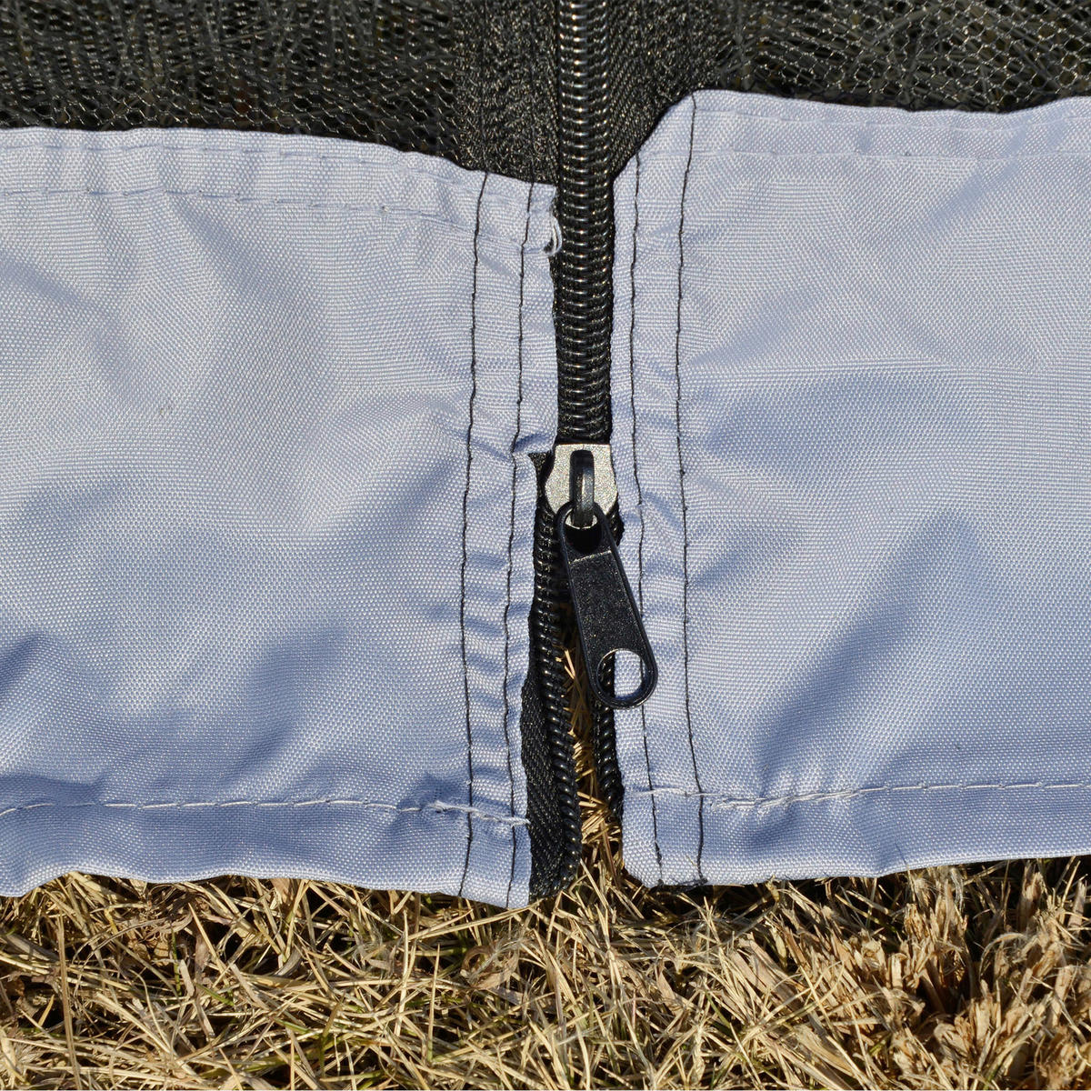 Outsunny Pavillon grau Stahl B/H/L: ca. 300x245x300 cm Pavillon - grau (300,00/300,00/245,00cm) - Outsunny