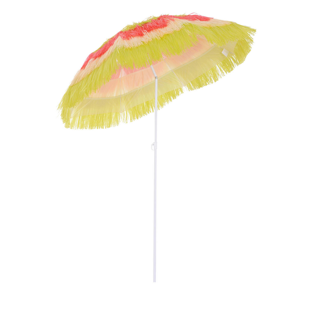 Outsunny Hawaiischirm bunt Stahl H/D: ca. 190x160 cm Hawaiischirm - bunt (160,00/190,00cm) - Outsunny