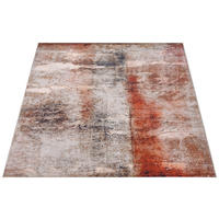 Webteppich Swing rost-grau B/L: ca. 120x160 cm Swing - rost-grau (120,00/160,00cm)