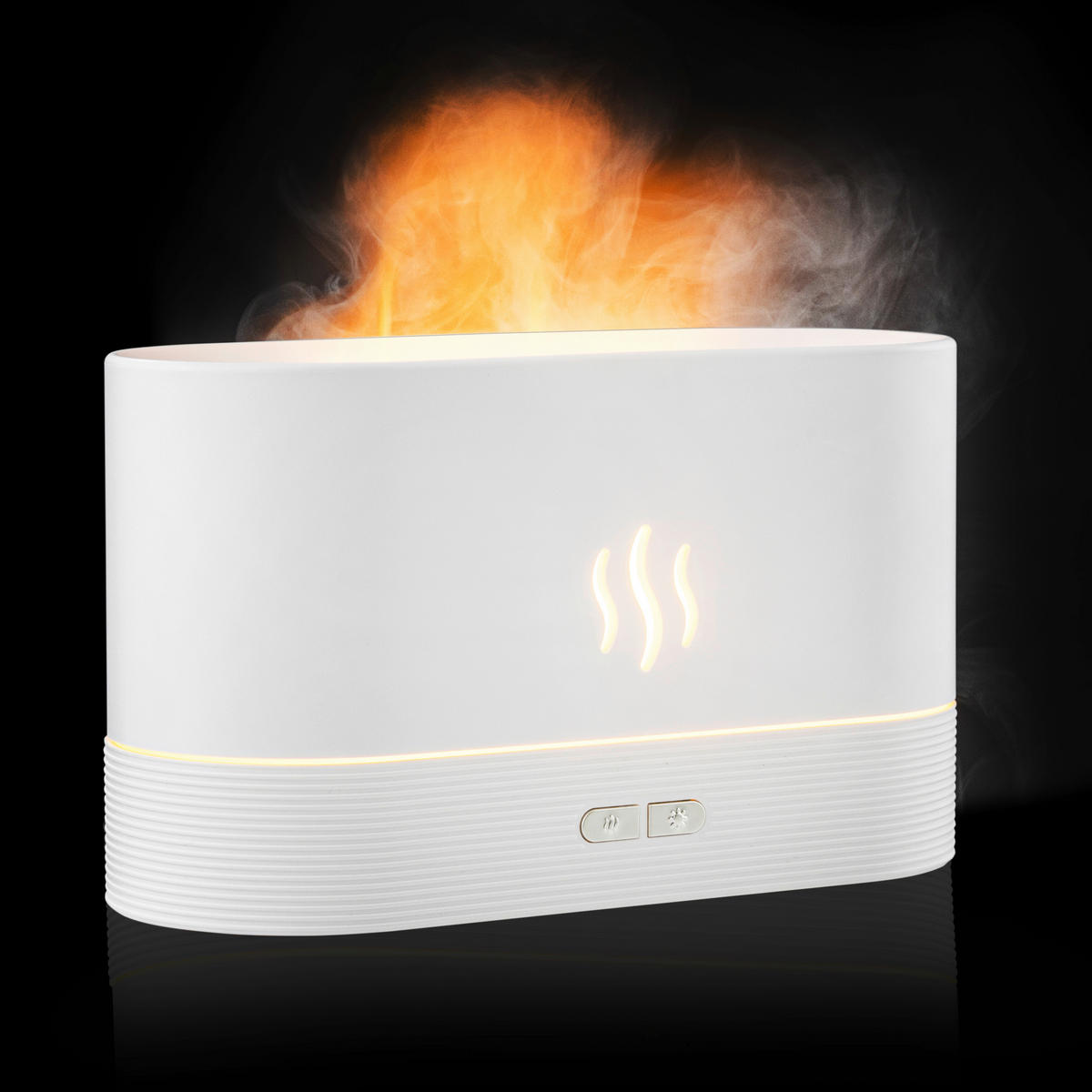 Aromadiffuser Aromadiffuser_mit_Flammeneffekt - weiß (17,10/7,50/10,10cm)