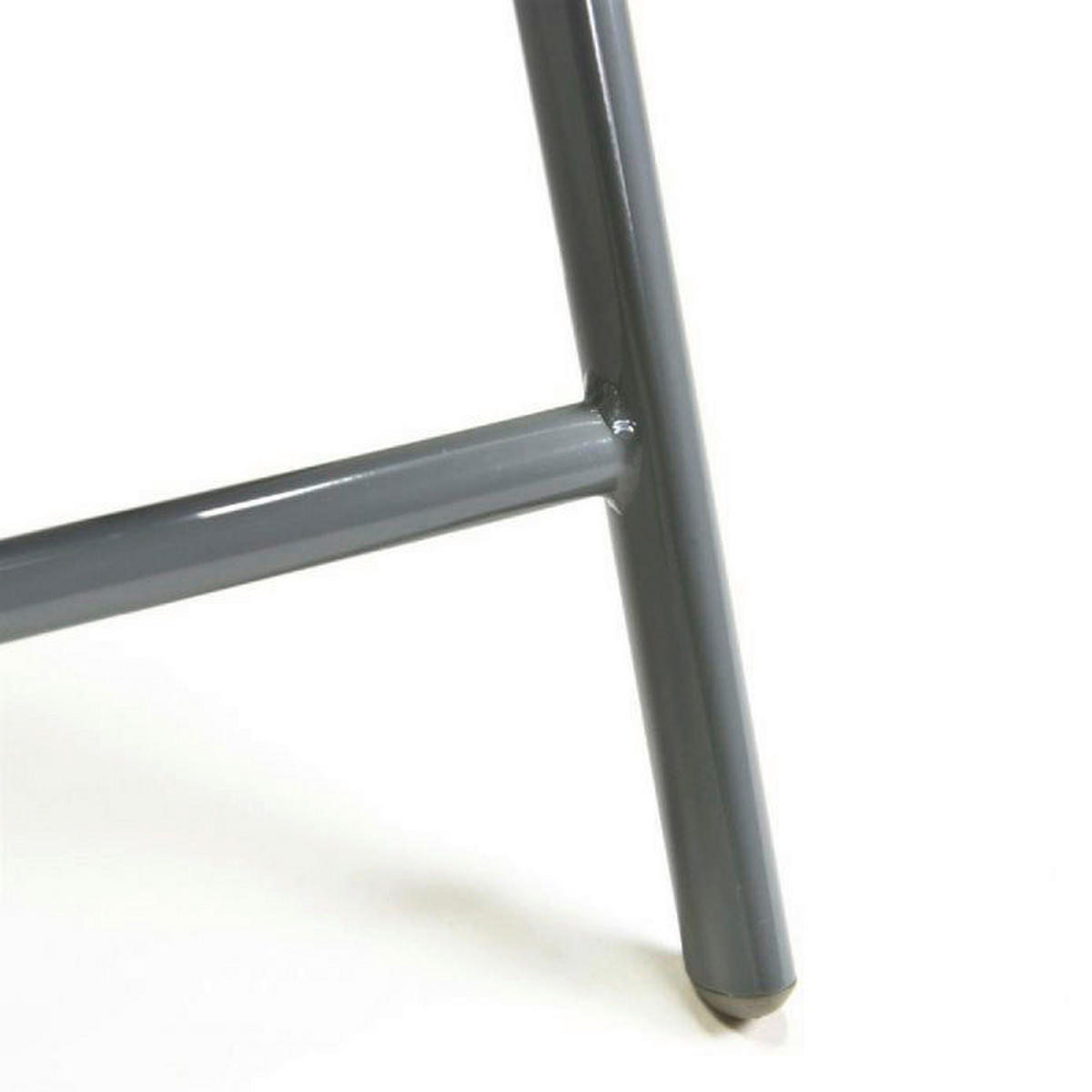 VCM Klappsessel 2er Set anthrazit Aluminium B/H/T: ca. 56x105x65 cm 2er Set - schwarz/anthrazit (56,00/105,00/65,00cm) - VCM