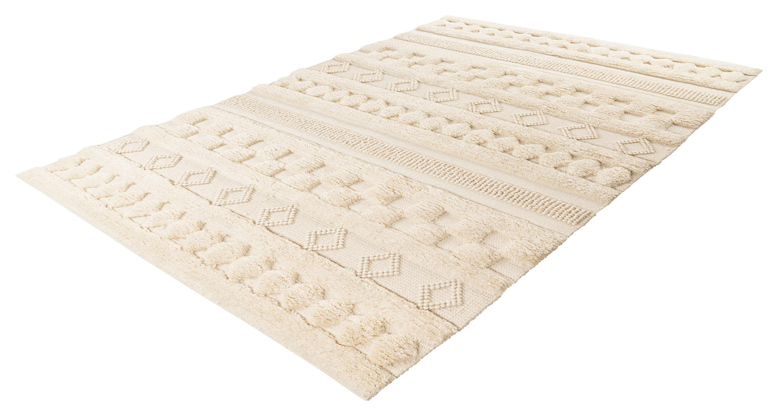 360Living Teppich Bohist natur B/L: ca. 80x150 cm Bohist - natur (80,00/150,00cm) - 360Living