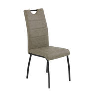 Stuhl Petra schlamm Microfaser B/H/T: ca. 43x99x61 cm Petra - schlamm (43,00/99,00/61,00cm)