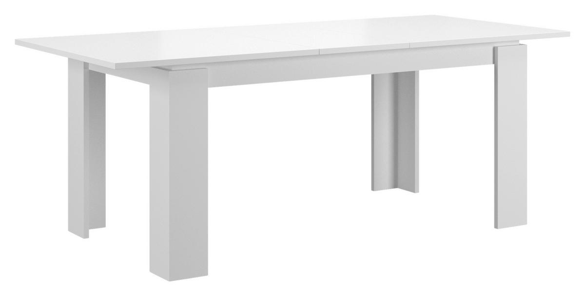 Esstisch Titan weiß B/H/L: ca. 90x76x200 cm Titan - weiß (200,00/90,00/76,00cm) - xonox.home