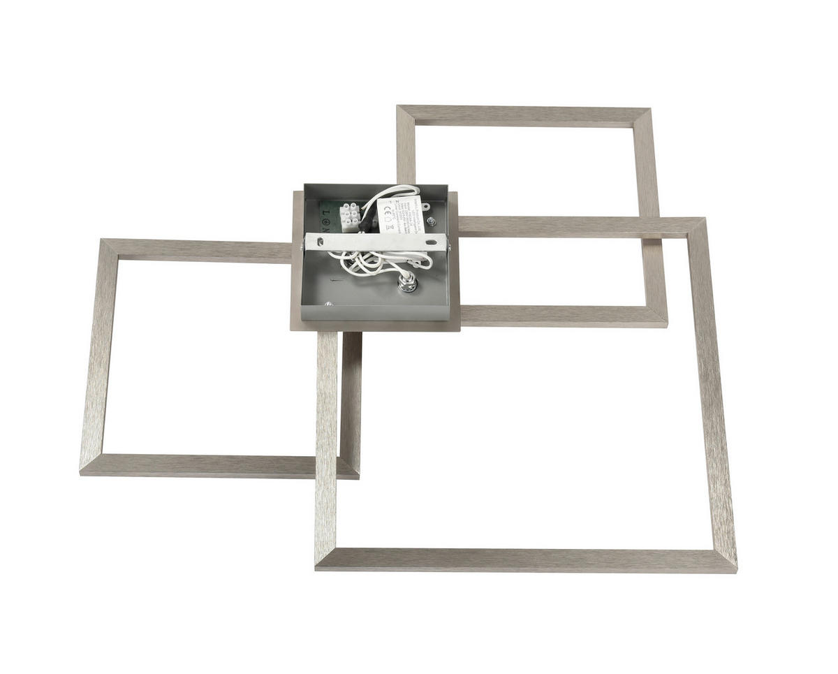 Deckenleuchte Metall Kunststoff B/H/L: ca. 48x7,5x58 cm LED-Deckenleuchte_Triple - (58,00/48,00/7,50cm)