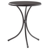 Sieger Säulenesstisch anthrazit Stahl H/D: ca. 72x60 cm Säulentisch_Sieger - anthrazit (60,00/72,00cm) - Sieger