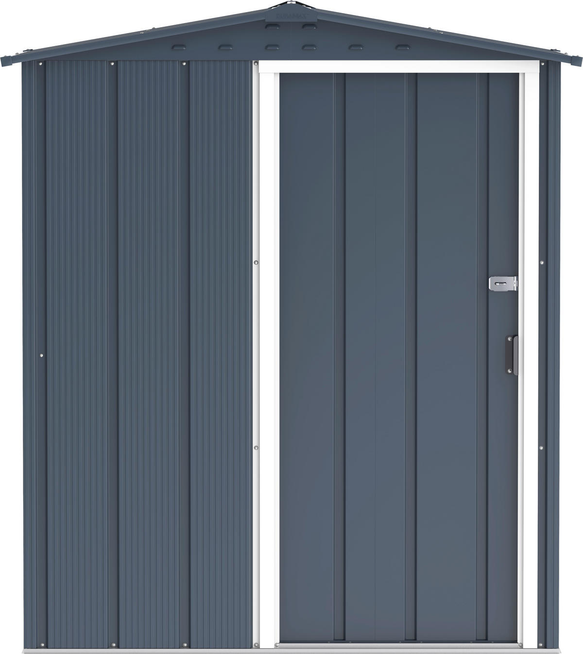 VCM Gerätehaus anthrazit B/H/L: ca. 163x182x112 cm Gerätehaus mit Schiebetür - anthrazit (112,00/163,00/182,00cm) - VCM