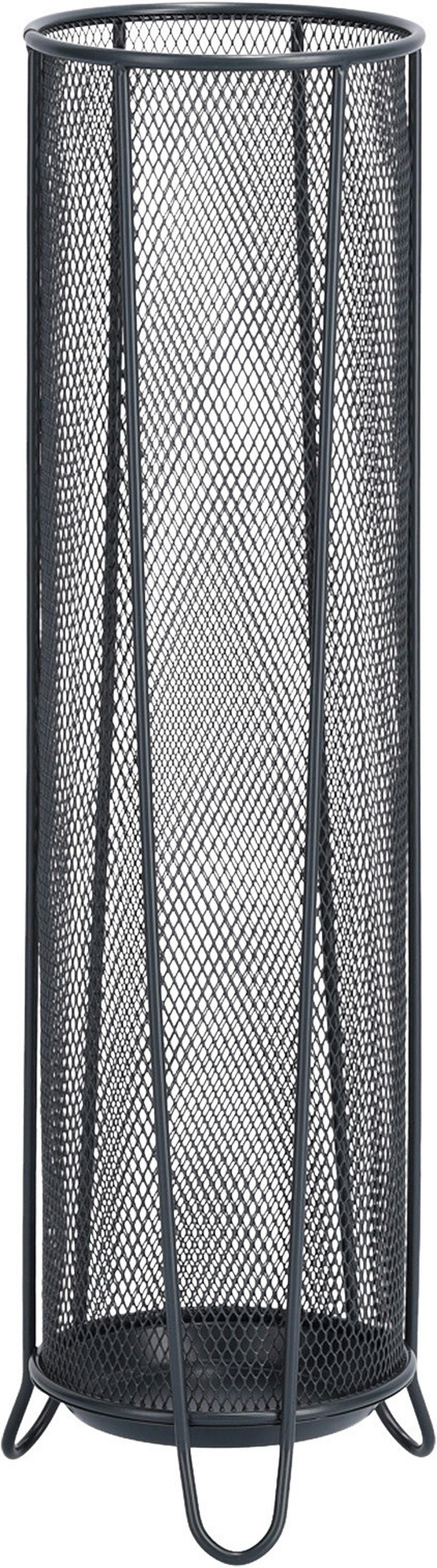 Zeller Schirmständer anthrazit B/H/L: ca. 14x53x14 cm Schirmständer - anthrazit (14,00/14,00/53,00cm) - Zeller