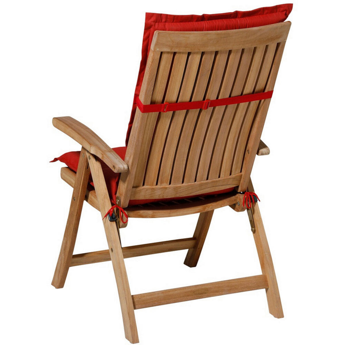 Madison Auflagen Set Basic Basic - rot (105,00/50,00/2,40cm) - Madison