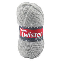Handstrickgarn Fluffy hellgrau L: ca. 16000 cm Fluffy - hellgrau (16000,00cm) - Twister
