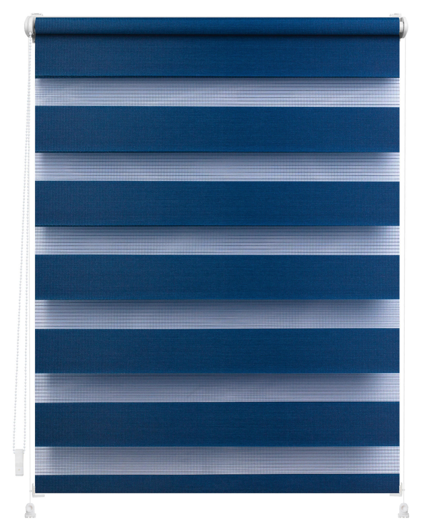 Thumbnail - Doppelrollo Duo blau B/L: ca. 45x150 cm