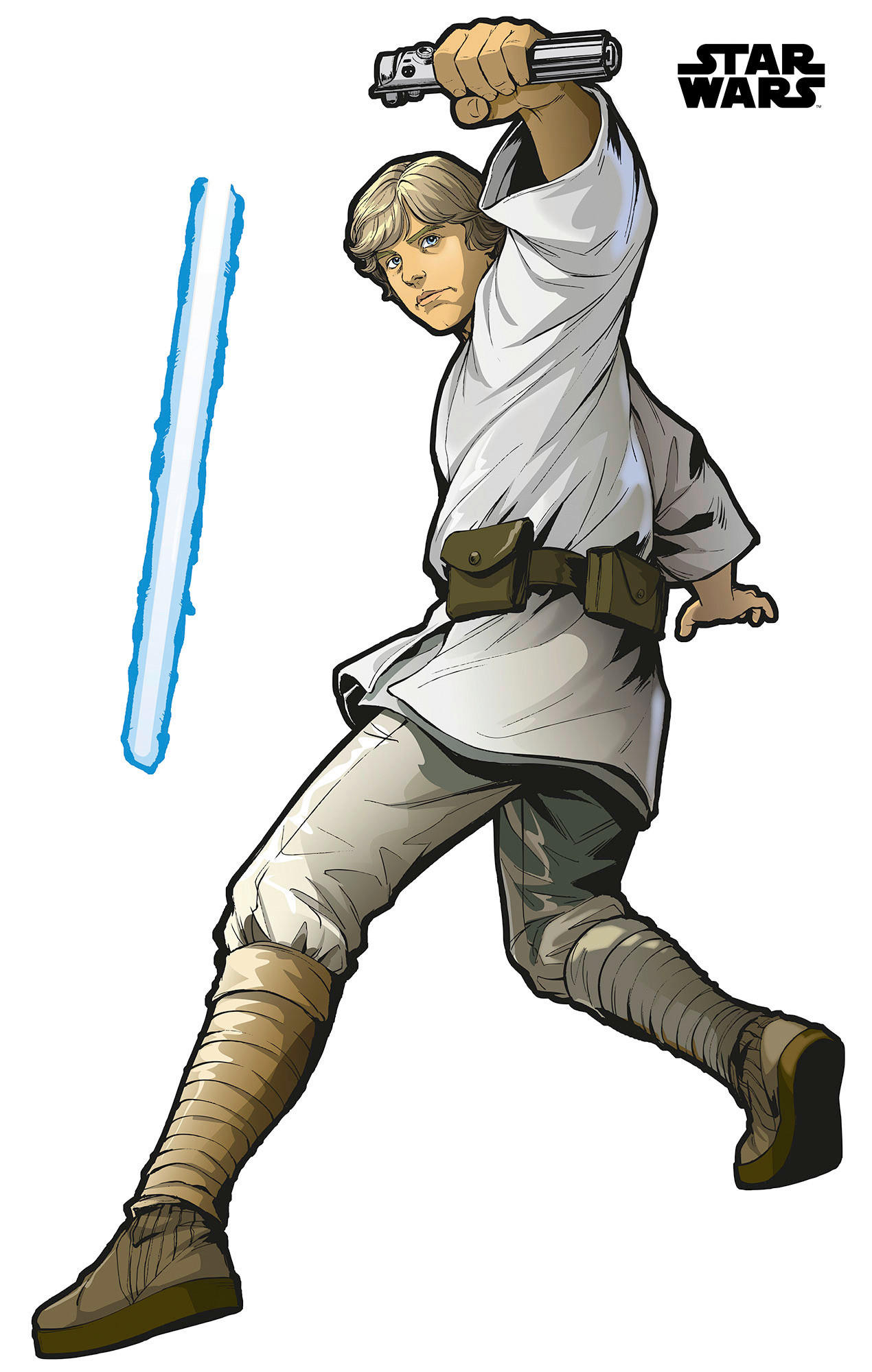 Komar Fototapete Star Wars XXL Luke Skywalker B/L: ca. 127x200 cm Star Wars XXL Luke Skywalker - (127,00/200,00cm) - Komar