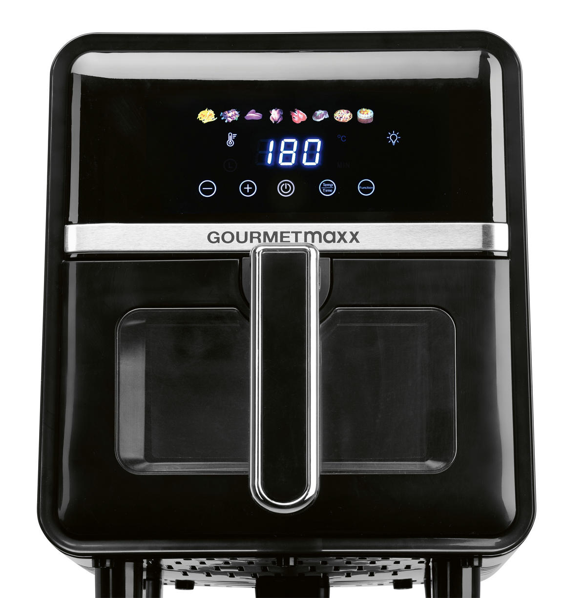 GOURMETmaxx Heißluftfritteuse Heißluftfritteuse - schwarz (36,50/25,00/30,00cm) - GOURMETmaxx