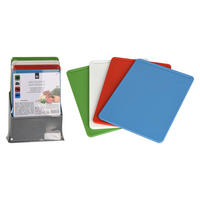 Schneidbrettset Schneidbrettset_4tlg. - bunt (20,50/15,00/0,50cm)