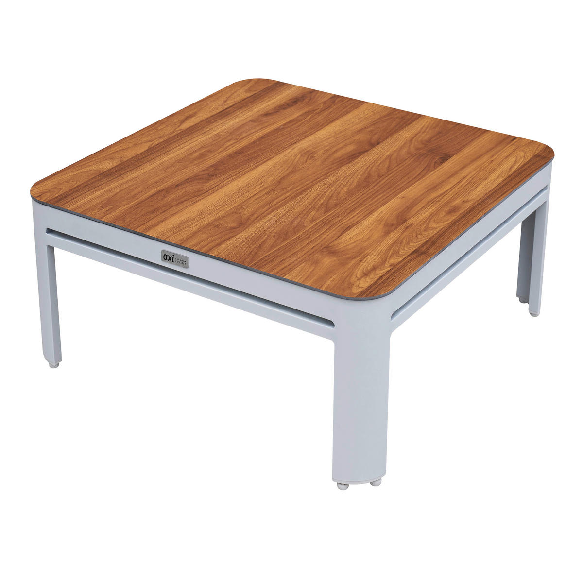AXI Outdoor Living Loungeset Eos braun Textil B/H/L: ca. 157x65x71 cm Eos - braun/weiß (71,00/157,00/65,00cm) - AXI Outdoor Living