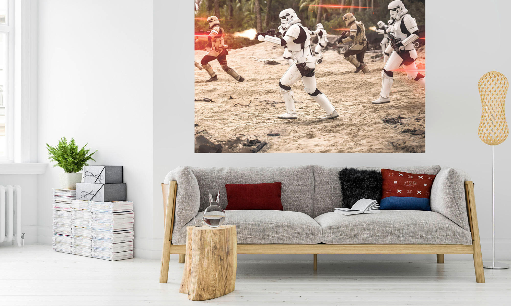 Komar Fototapete Star Wars Imperial Strike B/L: ca. 200x250 cm Star Wars Imperial Strike - (200,00/250,00cm) - Komar