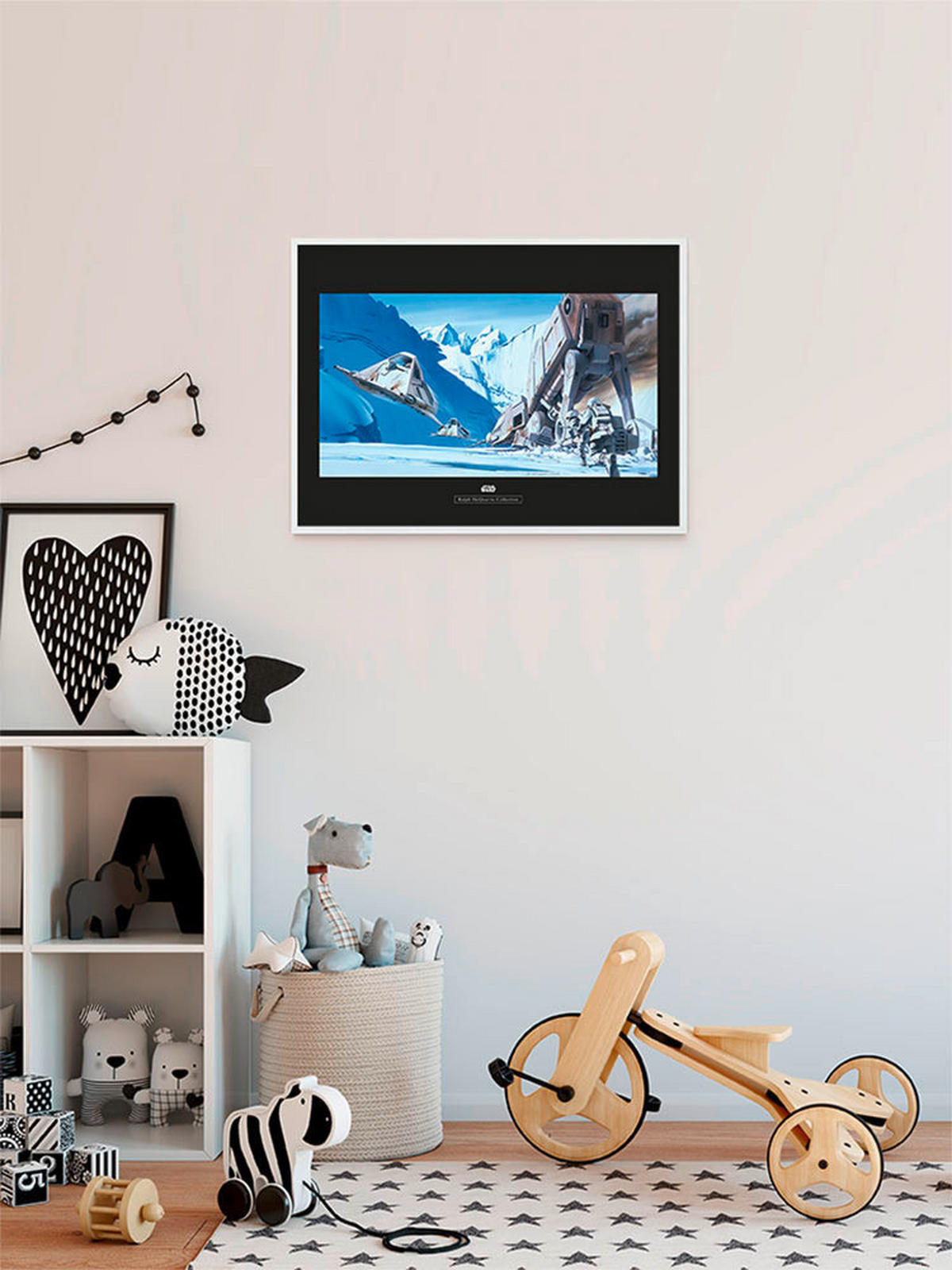 Komar Poster Star Wars Classic RMQ Hoth Battle S Star Wars B/L: ca. 40x30 cm Star Wars Classic RMQ Hoth Battle S - (40,00/30,00cm) - Komar
