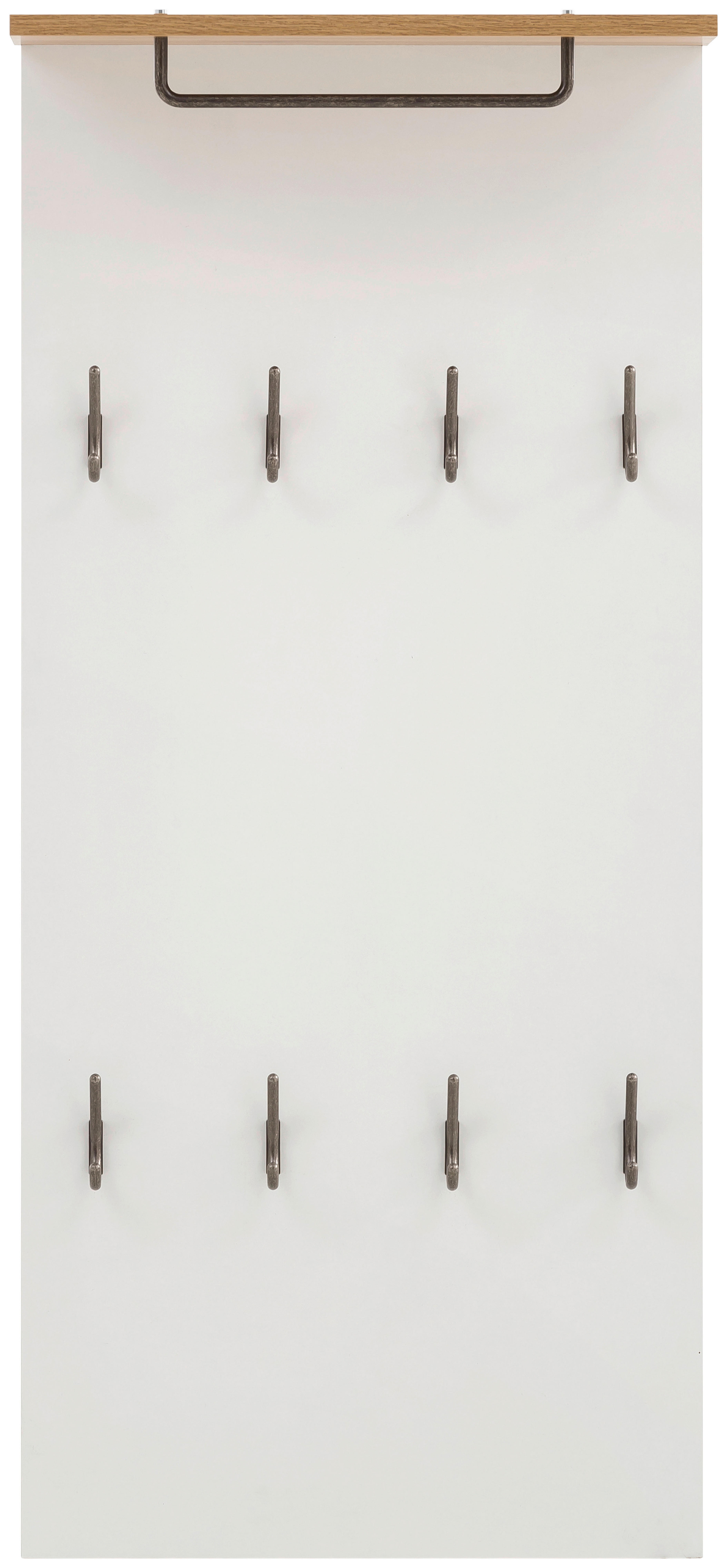 Wandpaneel Marit weiß matt Eiche Landhaus Nachbildung B/H/T: ca. 50x110,6x19,9 cm Marit - Eiche/weiß (50,00/110,60/19,90cm) - Möbelpartner