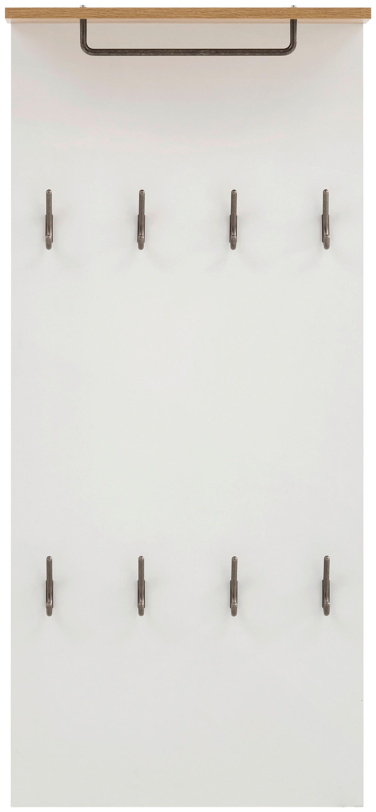 Wandpaneel Marit weiß matt Eiche Landhaus Nachbildung B/H/T: ca. 50x110,6x19,9 cm Marit - Eiche/weiß (50,00/110,60/19,90cm) - Möbelpartner