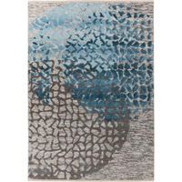 Kayoom Kurzflorteppich Milan 425 mehrfarbig B/H/L: ca. 80x0,5x150 cm Milan 425 - blau/mehrfarbig (150,00/80,00/0,50cm) - Kayoom
