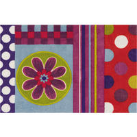 Arte Espina Kurzflorteppich Living Mat 6 violett B/L: ca. 64x168 cm Living Mat 6 - violett (64,00/168,00cm) - Arte Espina