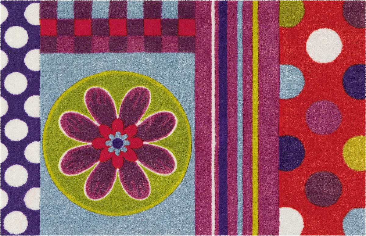 Arte Espina Kurzflorteppich Living Mat 6 violett B/L: ca. 64x168 cm Living Mat 6 - violett (64,00/168,00cm) - Arte Espina