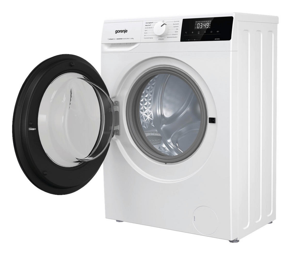 Gorenje Waschmaschine W1NHEI74SAPS/DE weiß B/H/T: ca. 60x85x47 cm ca. 7 kg Waschmaschine W1NHEI74SAPS/DE - weiß (60,00/85,00/47,00cm) - Gorenje