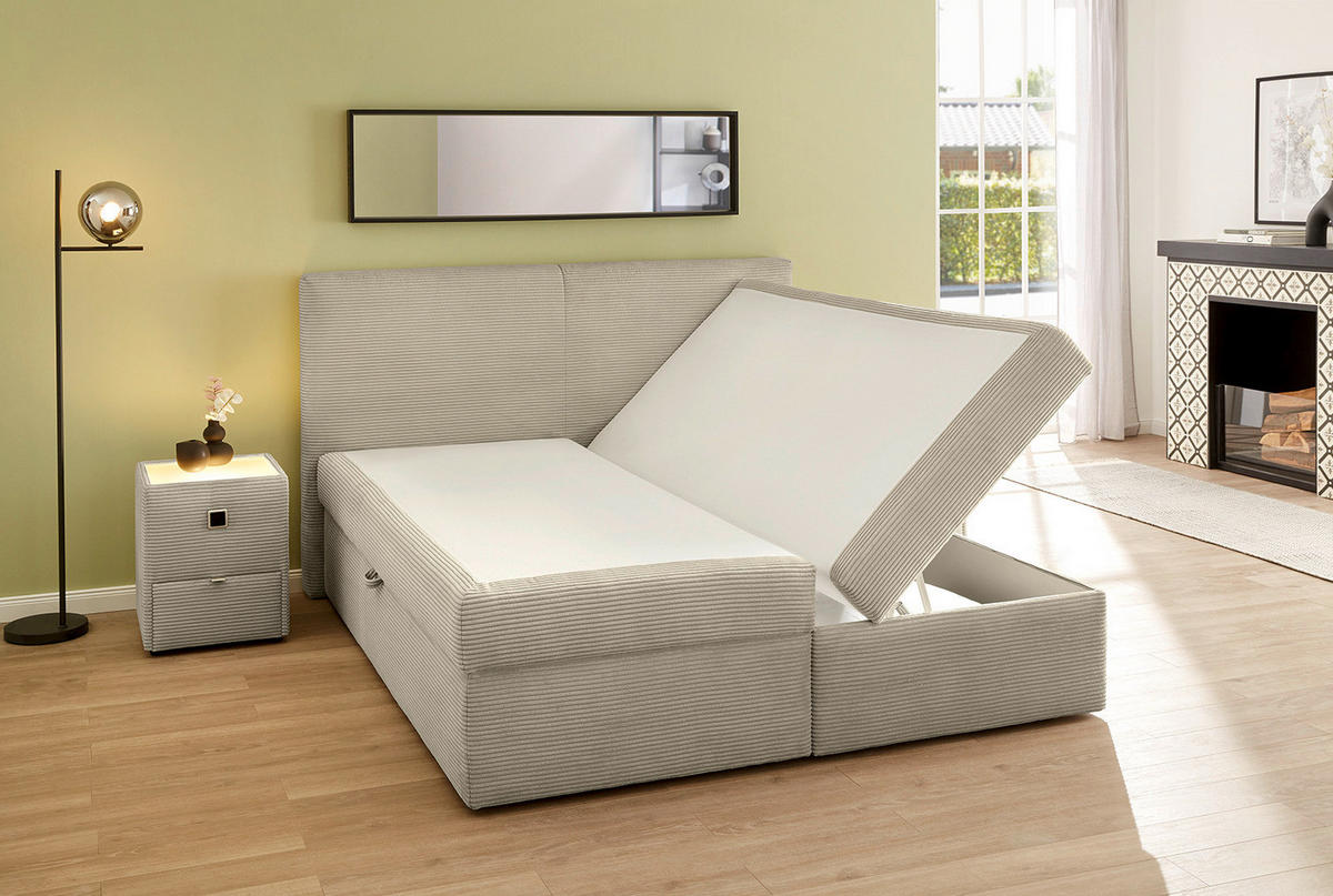 Boxbett  Greige Louisa_Boxbett 24202864261700000 - Greige (188,00/112,00/213,00cm)