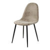 Stuhl  graubraun Vintage B/H/T: ca. 42x85x55 cm Uwe_Stuhl - schwarz/graubraun (42,00/85,00/55,00cm)