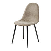 Stuhl  graubraun Vintage B/H/T: ca. 42x85x55 cm Uwe_Stuhl - schwarz/graubraun (42,00/85,00/55,00cm)