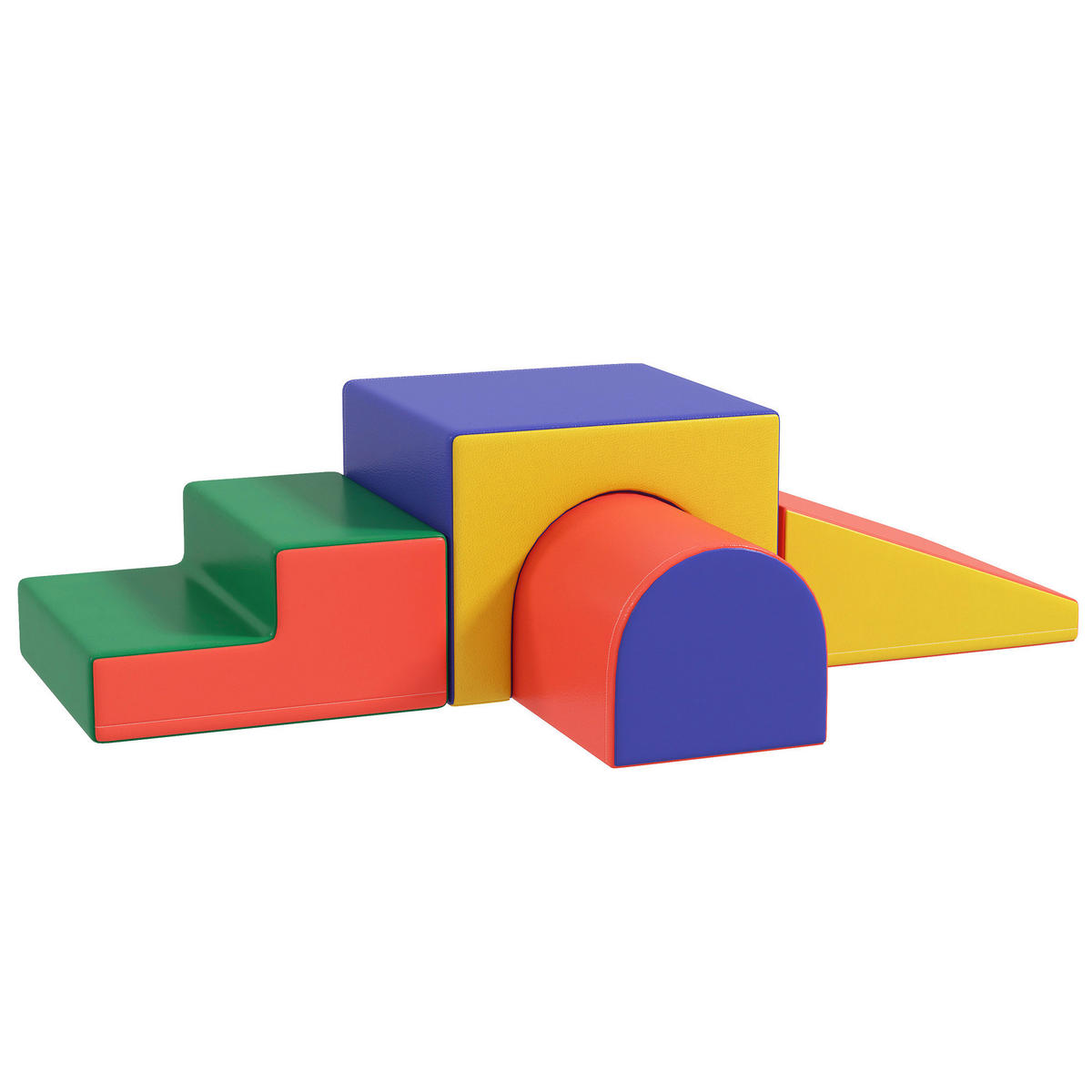 HOMCOM Bausteinset B/H/L: ca. 50x39x150 cm Bausteinset - multicolor (150,00/50,00/39,00cm) - HOMCOM