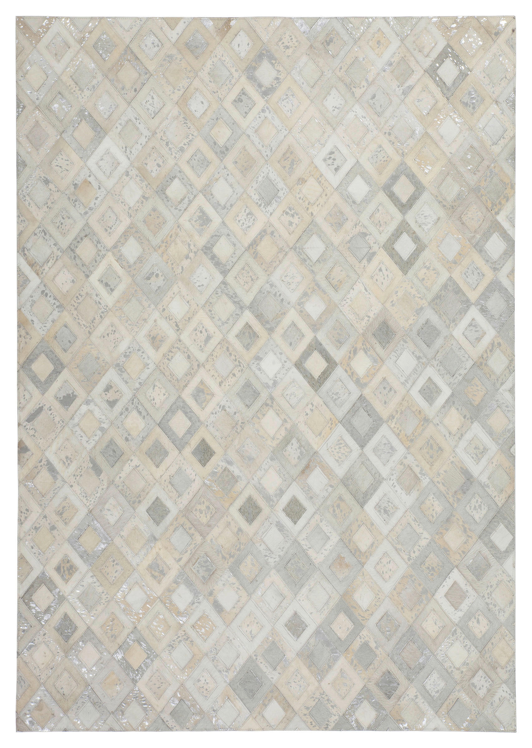 360Living Teppich Dazzle silber B/L: ca. 160x230 cm Dazzle - silber/grau (160,00/230,00cm) - 360Living