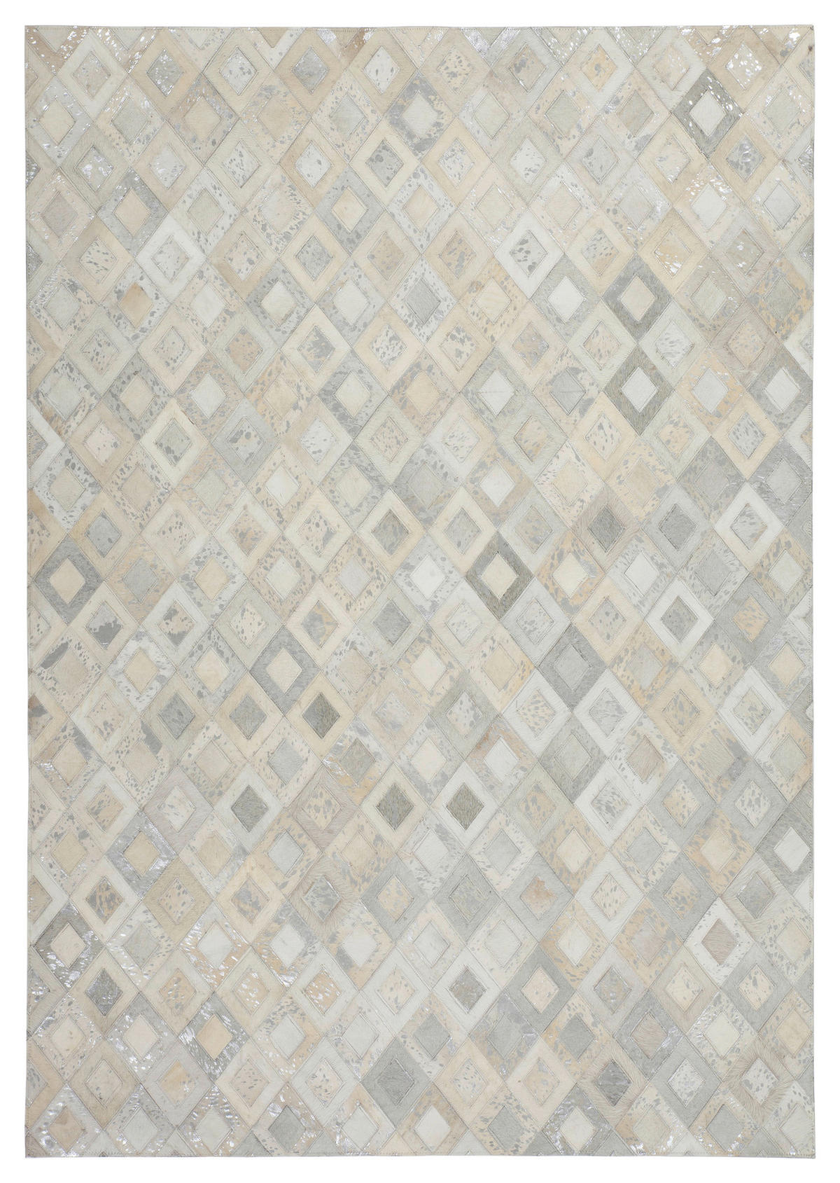 360Living Teppich Dazzle silber B/L: ca. 160x230 cm Dazzle - silber/grau (160,00/230,00cm) - 360Living