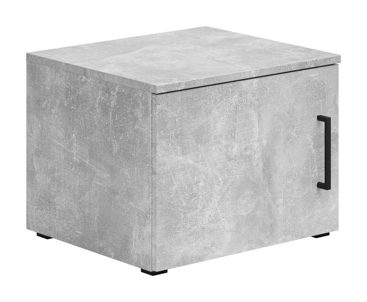 Aufsatz Multi-Stauraum Typ 10 Beton Optik B/H/T: ca. 45x35x40 cm Multi-Stauraum Typ 10 - Beton (45,00/35,00/40,00cm)