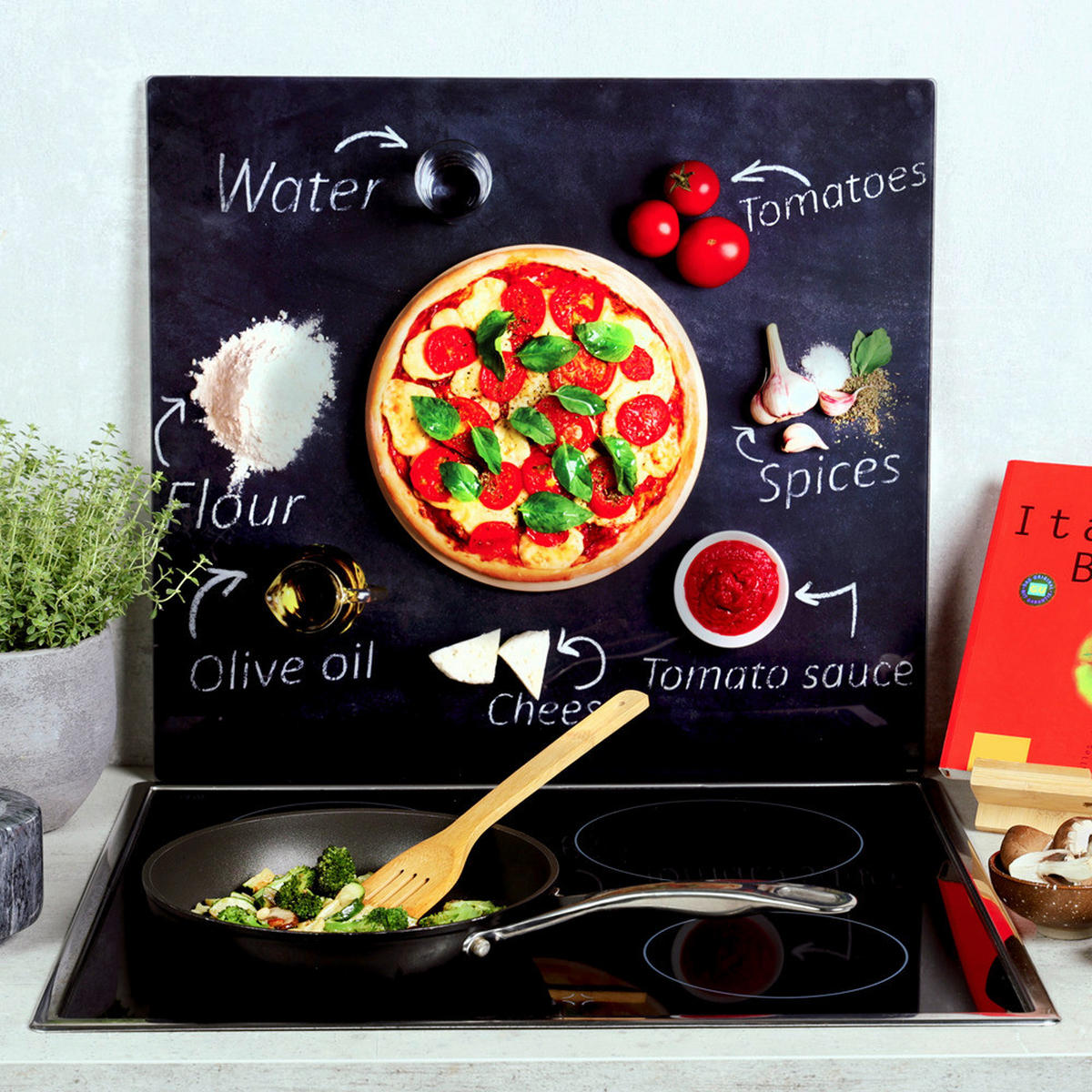 Kesper Glasschneideplatte Multi-Glasschneideplatte - (56,00/50,00/1,40cm) - Kesper