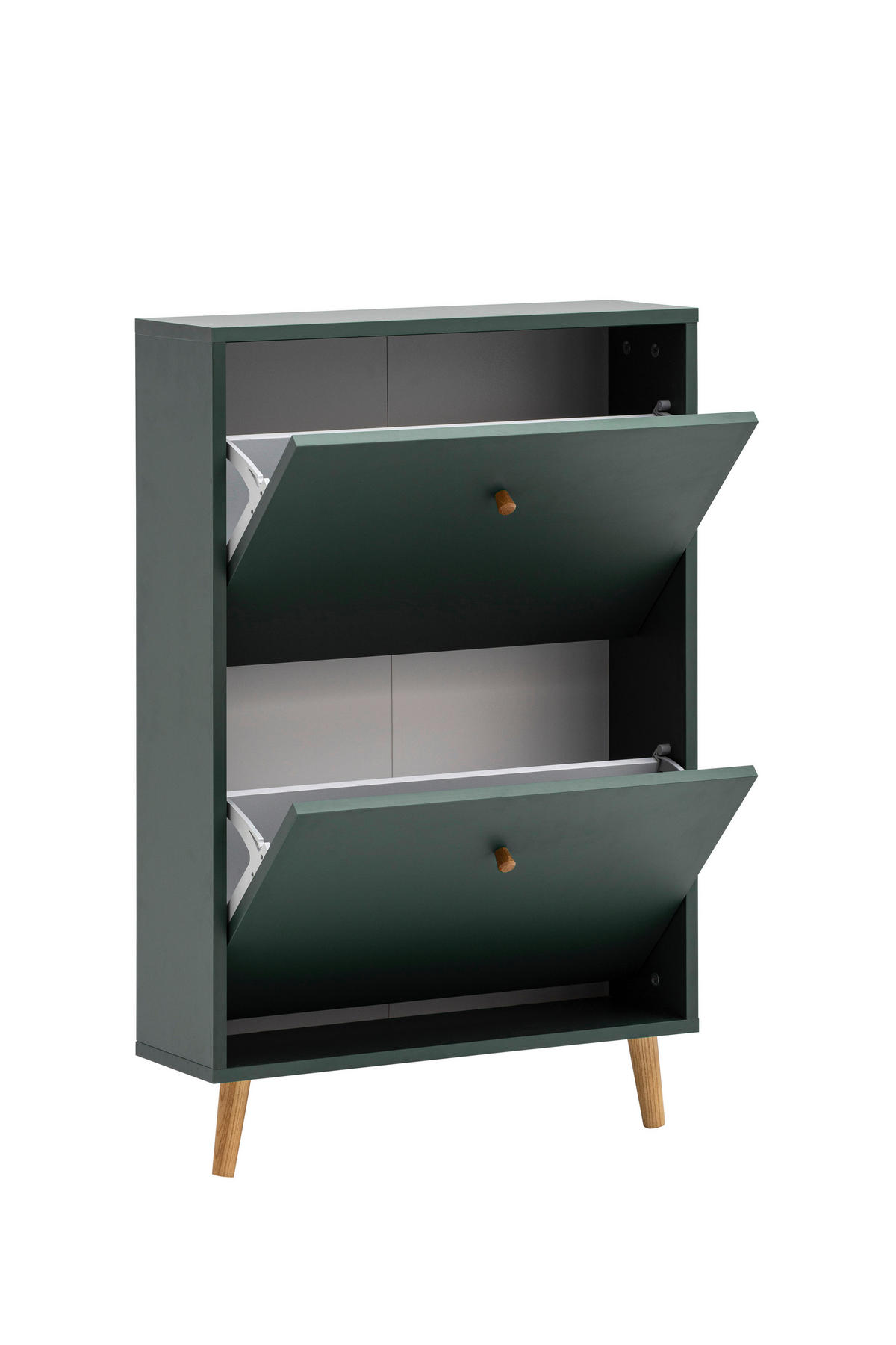 Schuhkipper Bjarne waldgrün B/H/T: ca. 59,8x92,2x20 cm Bjarne - waldgrün (59,80/92,20/20,00cm) - Möbelpartner