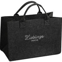 Kesper Tasche Filz grau Polyester B/H/L: ca. 25x34x50 cm Tasche_Filz - grau (50,00/25,00/34,00cm) - Kesper