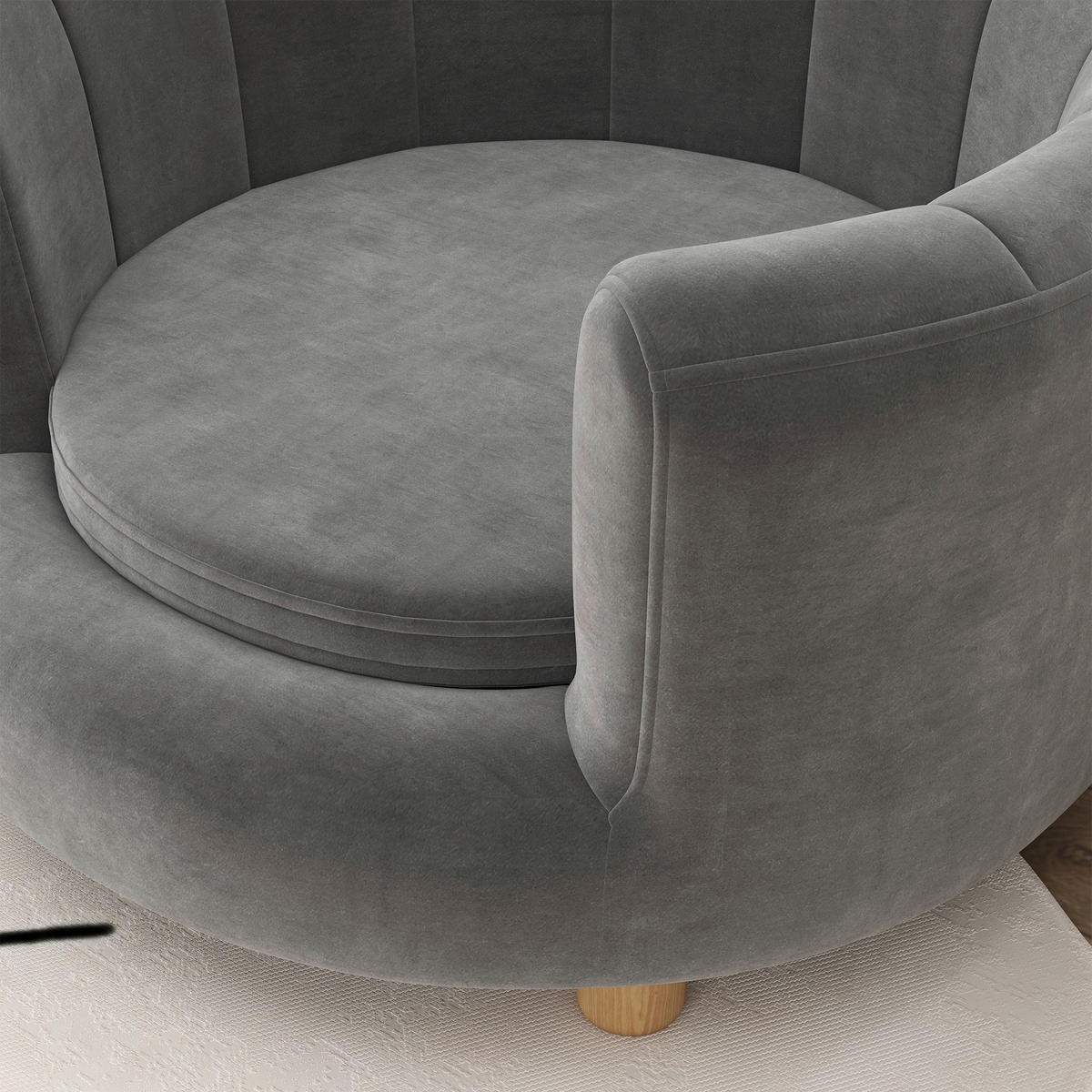 PawHut Hundesofa grau Polyester B/H/L: ca. 64x37x65 cm Hundesofa - grau (65,00/64,00/37,00cm) - PawHut