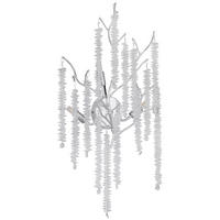 GLOBO Wandleuchte Chrom klar Metall Kunststoff B/H/L: ca. 40x25x40 cm Wandleuchte-Laverne - klar/Chrom (40,00/40,00/25,00cm) - GLOBO