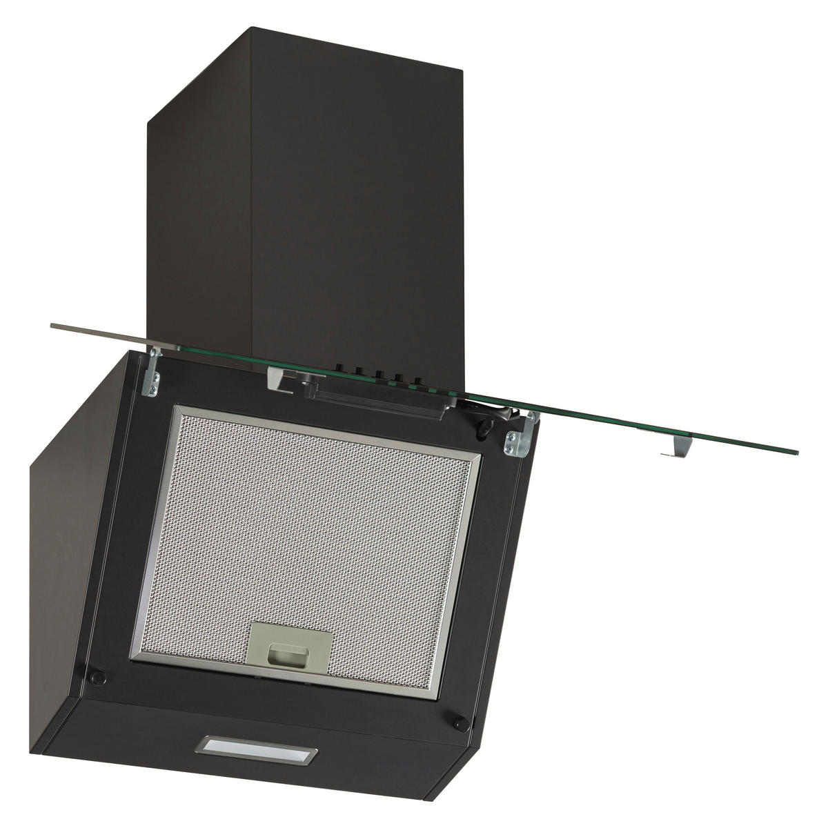 Mican Dunstabzugshaube KHA400MOFSA schwarz Metall B/H/T: ca. 60x60,5x31,5 cm KHA400MOFSA - schwarz (60,00/60,50/31,50cm) - Mican