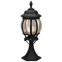 Wegeleuchte Elvo 506960132 schwarz B/H/T: ca. 17x49x17 cm Elvo - schwarz (17,00/49,00/17,00cm) - Trio