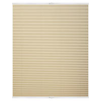 Spannplissee creme B/L: ca. 95x130 cm Plissee_Klemmfix - creme (95,00/130,00cm) - LICHTBLICK