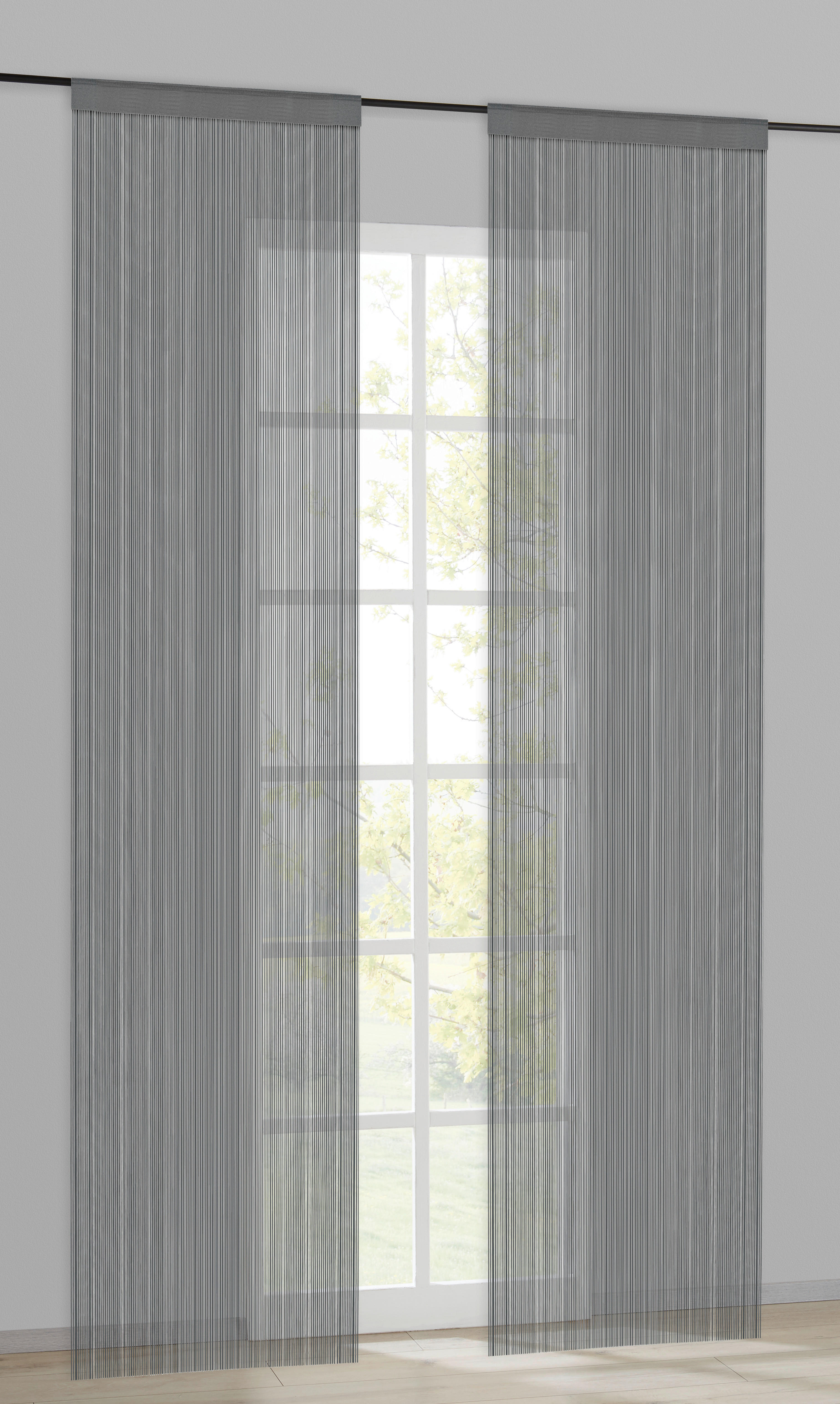 Fadenvorhang String weiß B/L: ca. 200x245 cm String - weiß (200,00/245,00cm)
